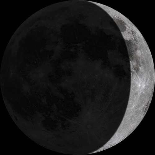 Moon Phase on June 7, 2008: Waxing Crescent | TheSkyLive