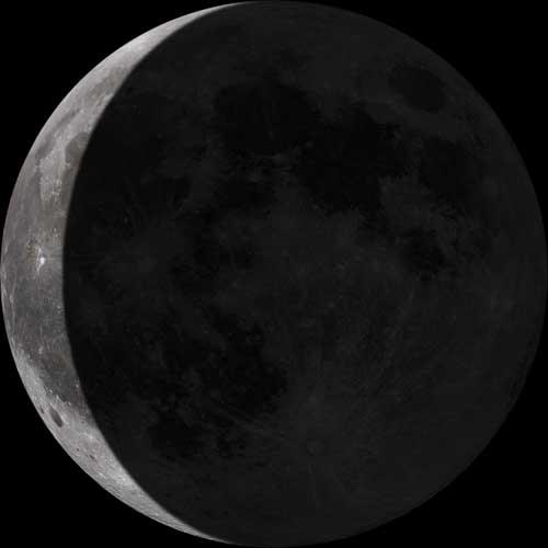 Moon Phase on September 9, 1996: Waning Crescent | TheSkyLive