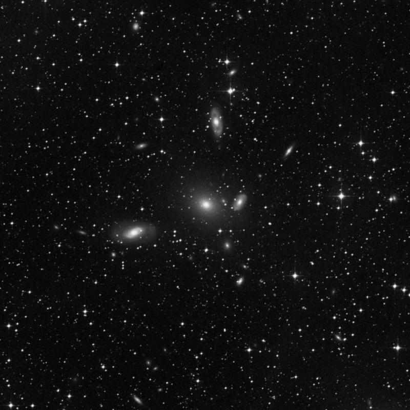 8 eyes  NGC 3268 - Elliptical Galaxy in Antlia | TheSkyLive